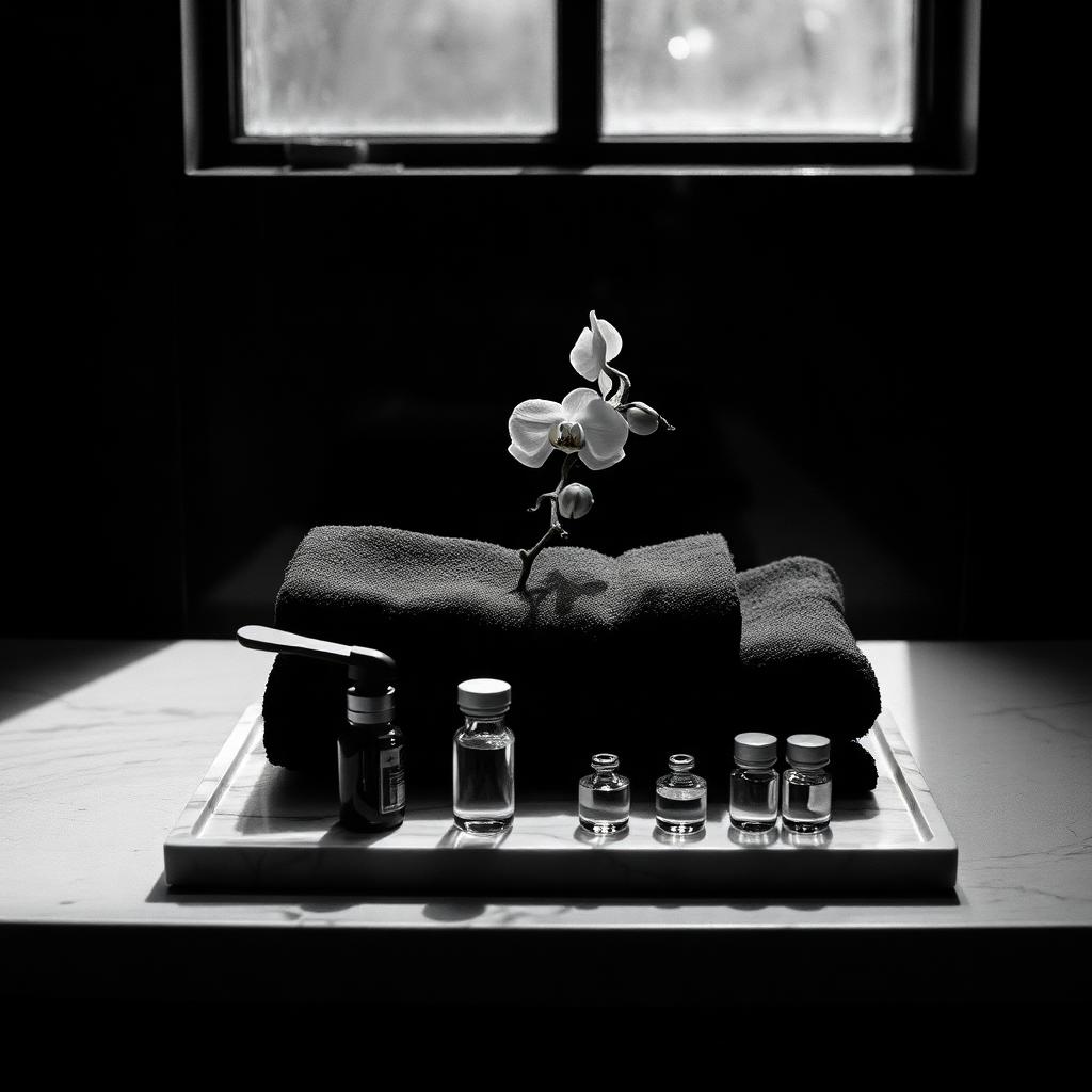 Sterile vials and supplies prepared for a training session at ACE Aesthetics